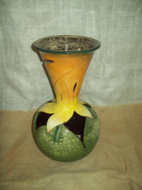 Lrg Cut Breadfruit Vase