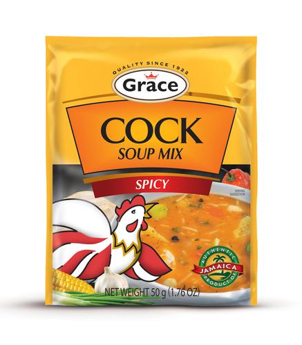 Grace Chicken Flavored Soup Mix with Spices 12 Units 