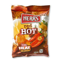 Herr's Red Hot P/Chips 12 units 