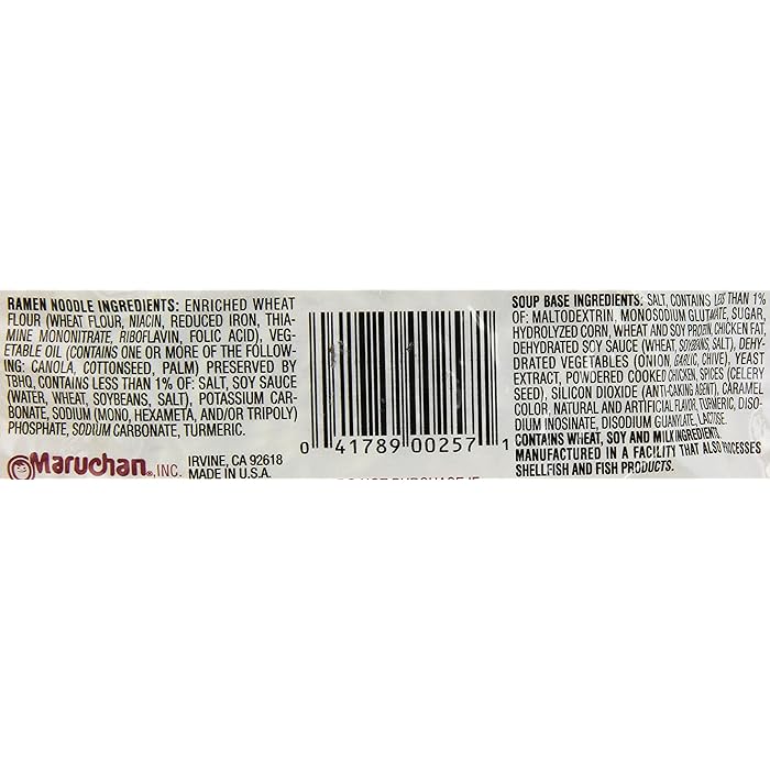 MARUCHAN RAMEN NOODLE SOUP 3OZ