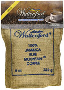 8oz Jute Bag Jamaica Blue Mountain coffee  Roasted and Ground
