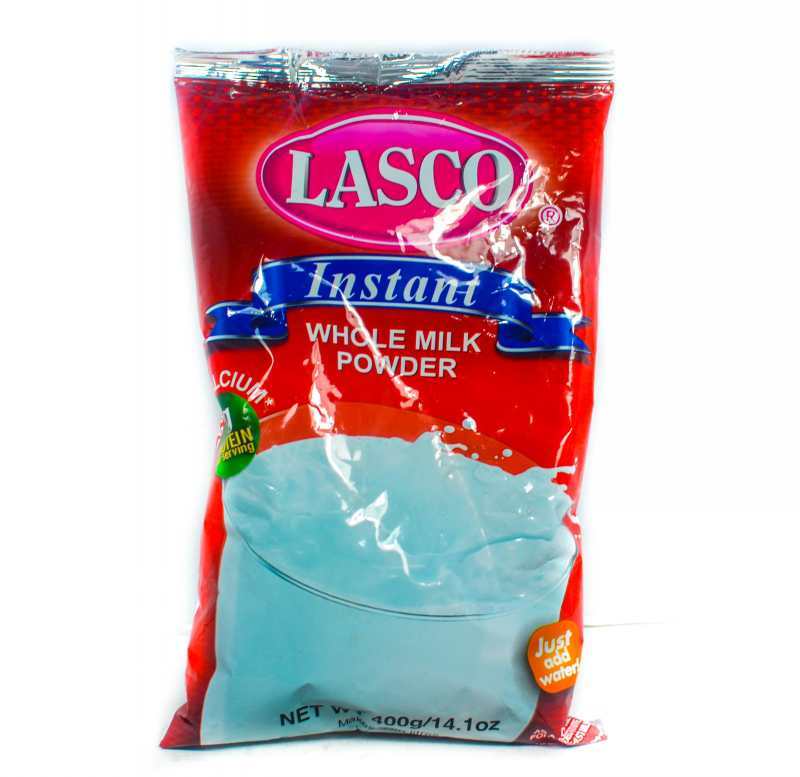 LASCO INSTANT WHOLE MILK POWDER 80G set of 3