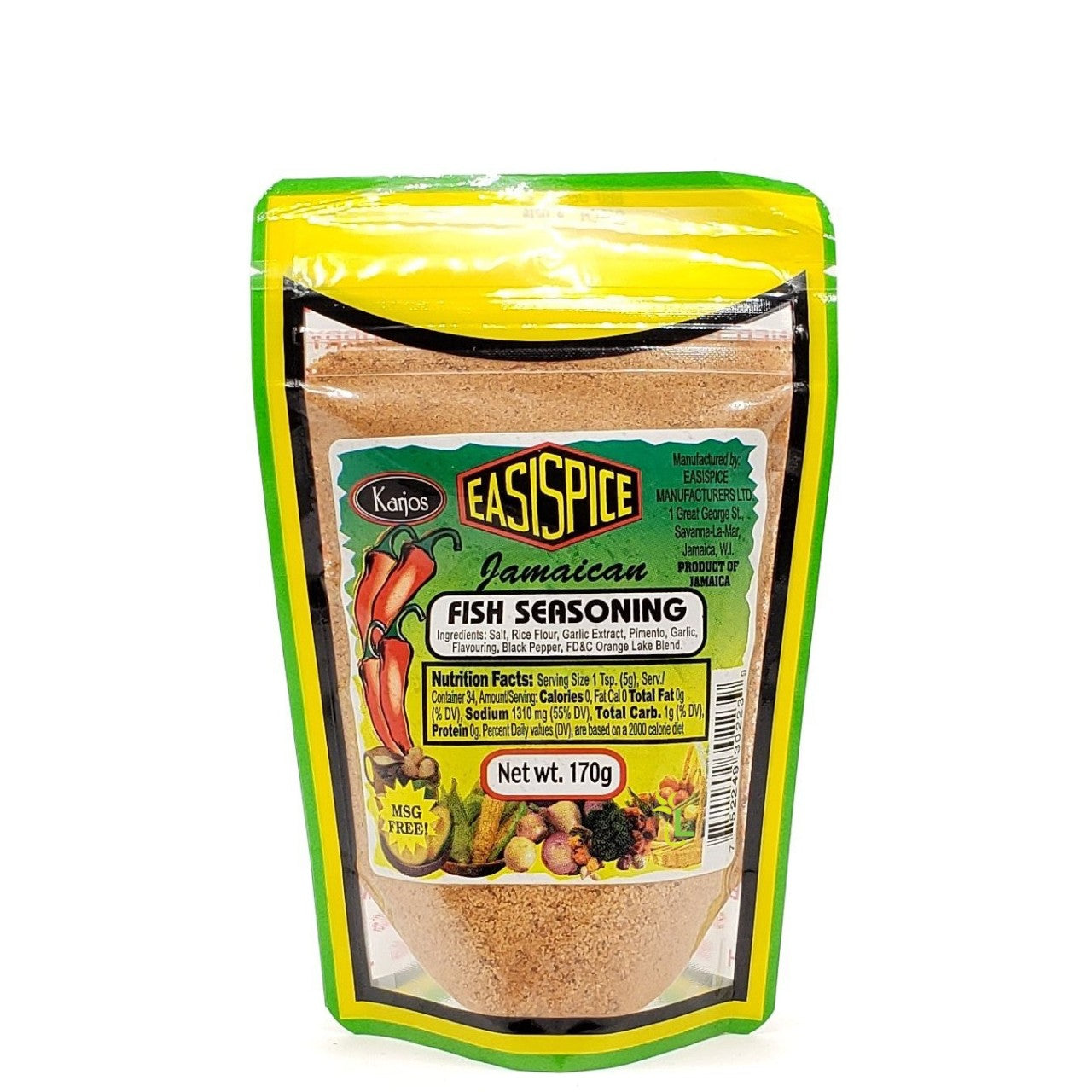 EASISPICE FISH SEASONING 170g