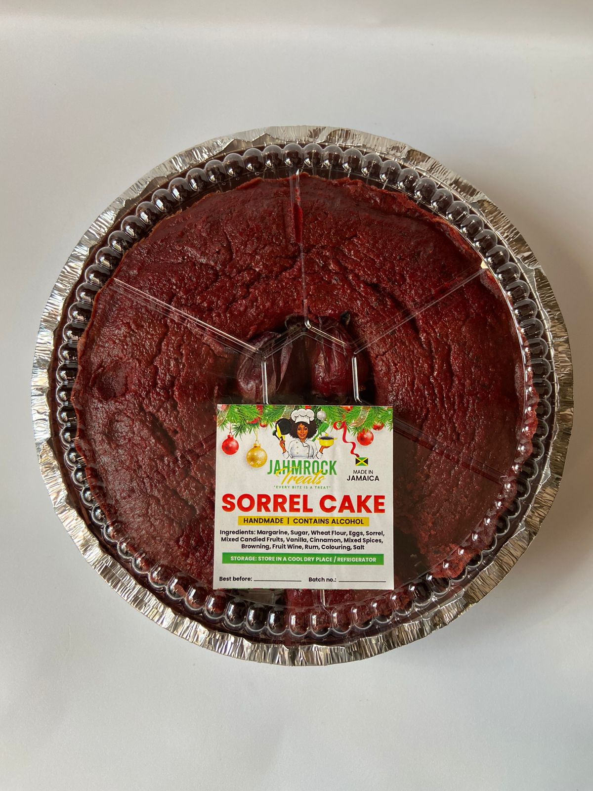  Jahmrock treats sorrel  cake sml