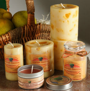  Orange Vanilla Candle Set (B)