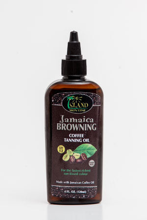 Jamaica Browning Coffee Tanning Oil – 4oz