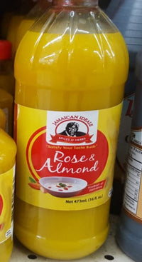 Rose & almond water 16oz