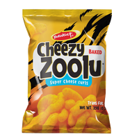 Butterkist Cheezy Zoolu Super Cheese Curls ( set of 6)