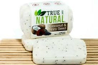 Coconut and Poppy Seeds soap (set of 3)