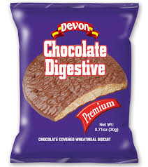 Digestive chocolate biscuits 