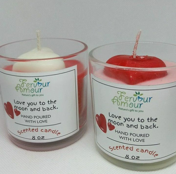 8oz  Love Scented Candle