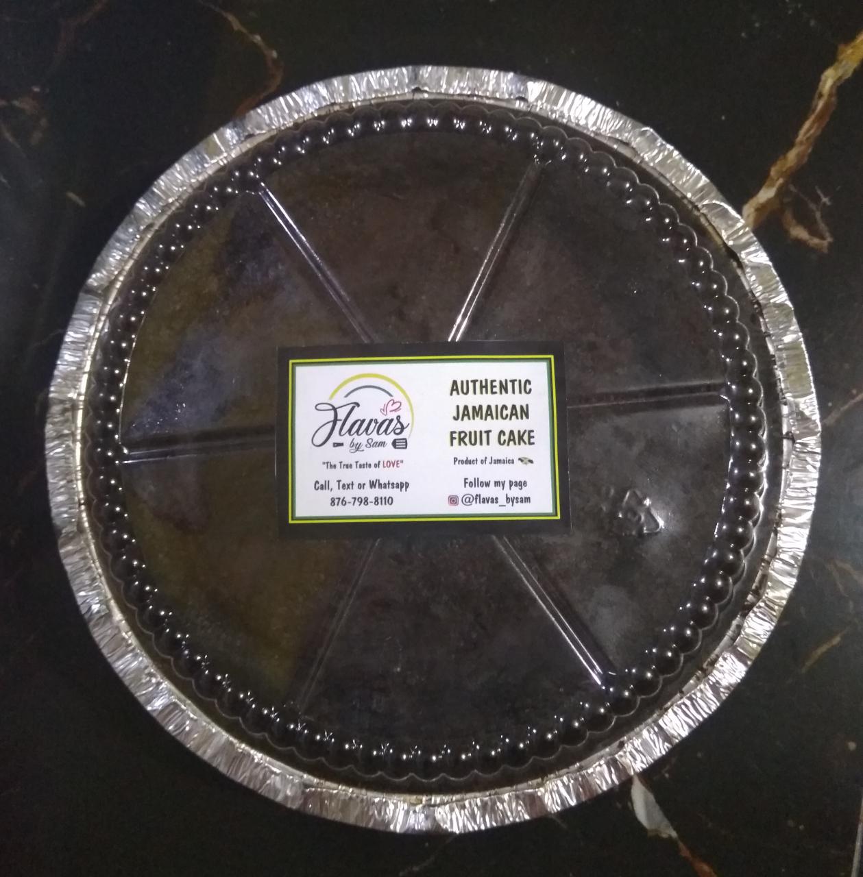 Medium Authentic Jamaican fruit cake ( flavas by Sam) Sweet Jamaica