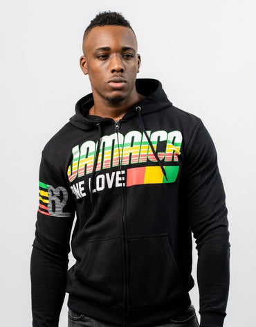 JAMAICA ONE- LOVE FAST TRACK PULLOVER