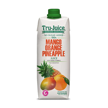 Tru-Juice 100% Mango, Orange, Pineapple Juice 1L