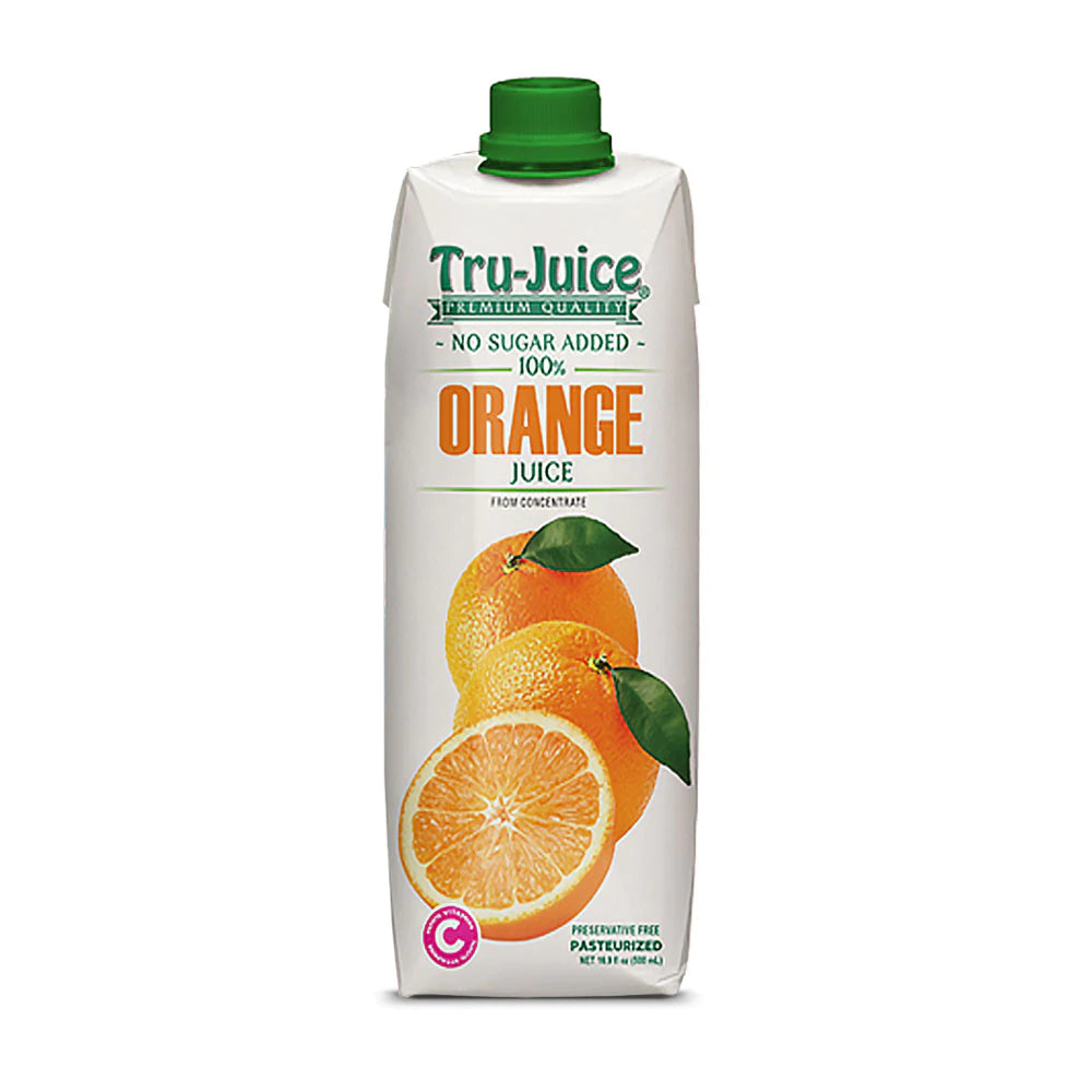 Tru-Juice 100% Orange Juice, 1L