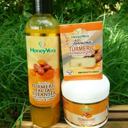 Turmeric facial set